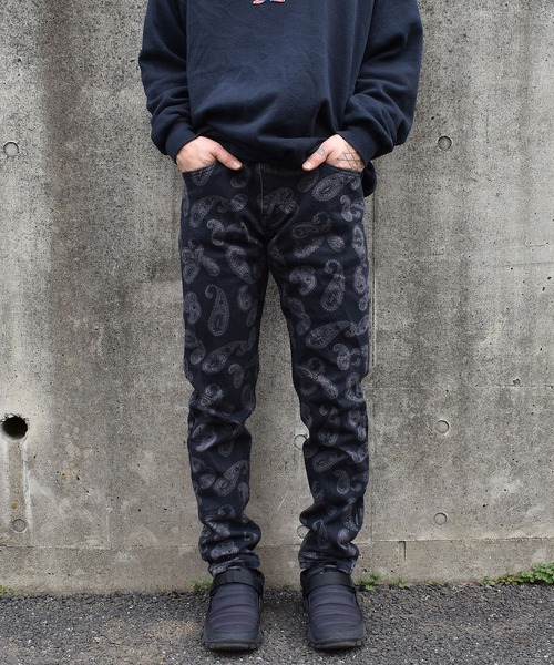 Levi's（リーバイス）の「【ヴィンテージ古着】Levi's / リーバイス 512 ペイズリー柄 デニムパンツ ブラックデニム（デニムパンツ・メンズ・ブラック・31）」の12枚目の写真