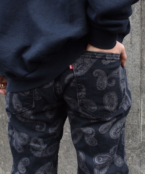 Levi's（リーバイス）の「【ヴィンテージ古着】Levi's / リーバイス 512 ペイズリー柄 デニムパンツ ブラックデニム（デニムパンツ・メンズ・ブラック・31）」の14枚目の写真