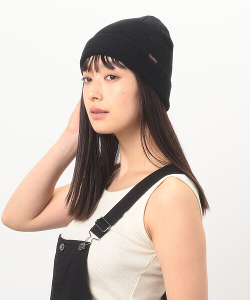 Purple&Yellow（パープルアンドイエロー）の「コットンリネン ニットキャップ（ニットキャップ/ビーニー・メンズ・ブラック・FREE）」の7枚目の写真