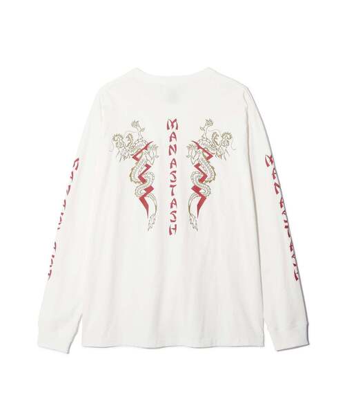 【セール】MANASTASH/マナスタッシュ/DRAGON L/S TEE /ロングスリーブTシャツ（Tシャツ/カットソー）｜MANASTASH（マナスタッシュ）