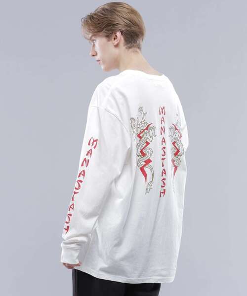 【セール】MANASTASH/マナスタッシュ/DRAGON L/S TEE /ロングスリーブTシャツ（Tシャツ/カットソー）｜MANASTASH（マナスタッシュ）