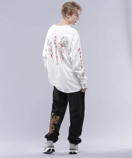 【セール】MANASTASH/マナスタッシュ/DRAGON L/S TEE /ロングスリーブTシャツ（Tシャツ/カットソー）｜MANASTASH（マナスタッシュ）