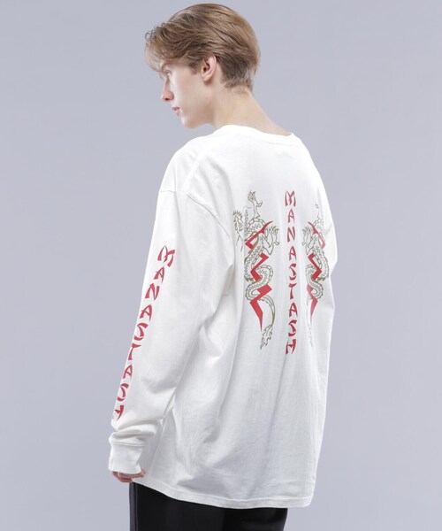 【セール】MANASTASH/マナスタッシュ/DRAGON L/S TEE /ロングスリーブTシャツ（Tシャツ/カットソー）｜MANASTASH（マナスタッシュ）