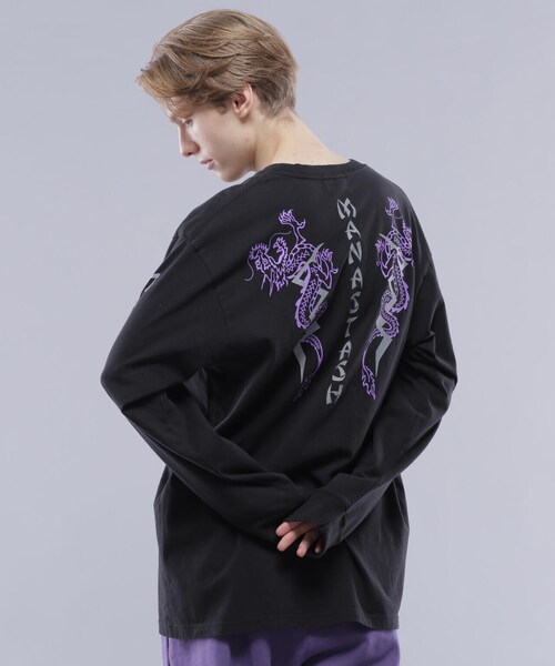 【セール】MANASTASH/マナスタッシュ/DRAGON L/S TEE /ロングスリーブTシャツ（Tシャツ/カットソー）｜MANASTASH（マナスタッシュ）
