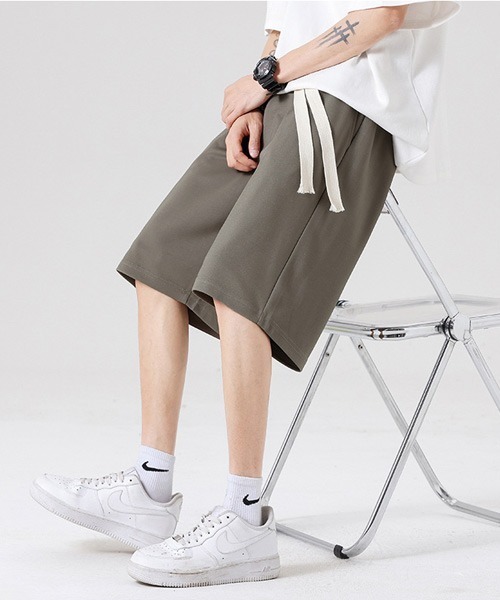 Ressaca(レサーカ)の「ワイドストレートイージーショートパンツ(その他パンツ・メンズ・ホワイト/スモークグレー/ライトグレー/アイボリー/ブラック・L/XL/M)」の16枚目の写真