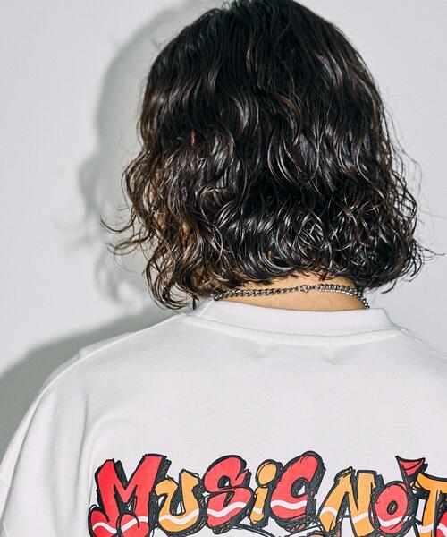 NEW JACK(ニュージャック)の「∴WEGO/別注NEWJACKグラフィックロンT(Tシャツ/カットソー・メンズ・ホワイト/ブラック・MEDIUM/LARGE)」の8枚目の写真