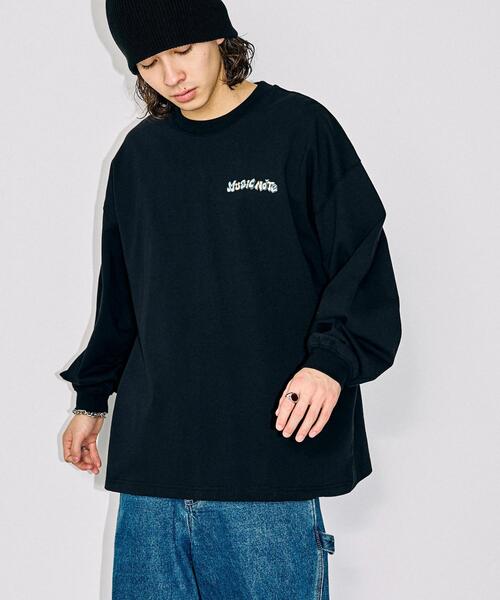NEW JACK(ニュージャック)の「∴WEGO/別注NEWJACKグラフィックロンT(Tシャツ/カットソー・メンズ・ホワイト/ブラック・MEDIUM/LARGE)」の13枚目の写真