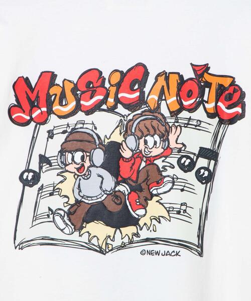 NEW JACK(ニュージャック)の「∴WEGO/別注NEWJACKグラフィックロンT(Tシャツ/カットソー・メンズ・ホワイト/ブラック・MEDIUM/LARGE)」の22枚目の写真
