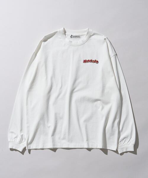 NEW JACK(ニュージャック)の「∴WEGO/別注NEWJACKグラフィックロンT(Tシャツ/カットソー・メンズ・ホワイト/ブラック・MEDIUM/LARGE)」の19枚目の写真