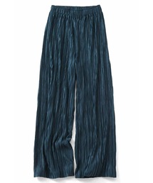 リブ　イン　コンフォート　驚くほどのらくちんさ！　ほどよくきれいに見えるプリーツパンツ