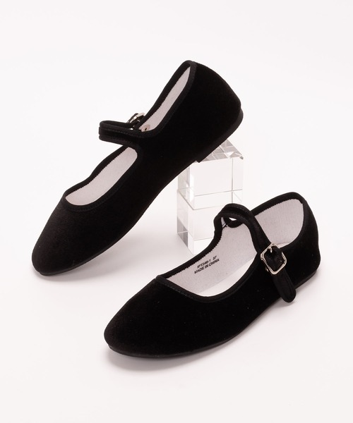 SVEC（シュベック）の「カンフーシューズ / ストラップパンプス（パンプス・レディース・ブラック/グリーン/ネイビー/グレイッシュベージュ/ブラック系その他/ベージュ/ブラウン系その他・40/37/39/36/38/35/34/32/30/28/26）」の9枚目の写真