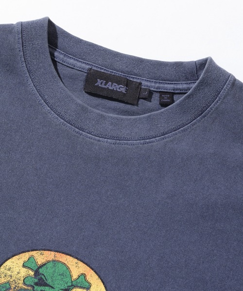 XLARGE(エクストララージ)の「BONES S/S TEE(Tシャツ/カットソー・メンズ・ネイビー/グリーン/ブラック・M/L/XL/S)」の7枚目の写真