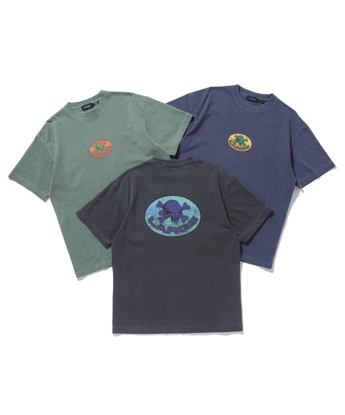 XLARGE(エクストララージ)の「BONES S/S TEE(Tシャツ/カットソー・メンズ・ネイビー/グリーン/ブラック・M/L/XL/S)」の10枚目の写真