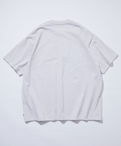 NAUTICA（ノーティカ）の「NAUTICA/ノーティカ Arch Logo S/S Tee/アーチロゴ ショートスリーブ Tシャツ（Tシャツ/カットソー・メンズ・ホワイト/ブラック/ライトグレー/グリーン/ネイビー・X-LARGE/LARGE/MEDIUM/SMALL）」の6枚目の写真