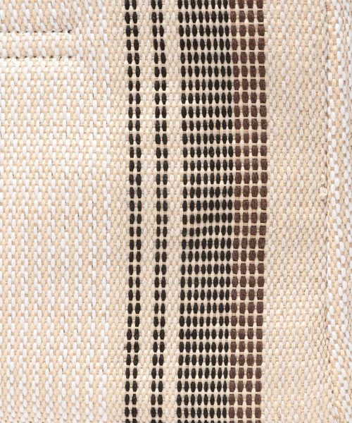 LEPSIM(レプシィム)の「マルチストライプ2WAYバッグ 110678(ショルダーバッグ・レディース・ブルー/アイボリー/ブラウン・ONE SIZE)」の6枚目の写真