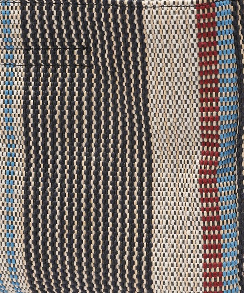 LEPSIM(レプシィム)の「マルチストライプ2WAYバッグ 110678(ショルダーバッグ・レディース・ブルー/アイボリー/ブラウン・ONE SIZE)」の8枚目の写真