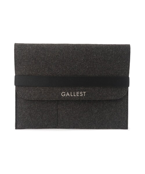 GALLEST(ギャレスト)の「◆フェルトPCケース(その他・レディース・グレー/チャコールグレー/カーキ・00)」の1枚目の写真