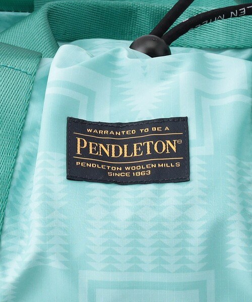FREAK'S STORE(フリークスストア)の「限定展開 PENDLETON/ペンドルトン RIPSTOP DRAW BOSTON / リップストップ ドロー ボストン(ボストンバッグ・レディース・ブラック/ブルー/オフホワイト・ONE SIZE)」の11枚目の写真