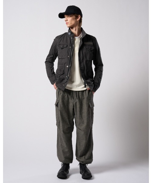 wjk(ダヴルジェイケイ)の「vintage M66(ミリタリージャケット・メンズ・ブラック/カーキ/チャコールグレー・SMALL/MEDIUM/LARGE/X-LARGE)」の15枚目の写真