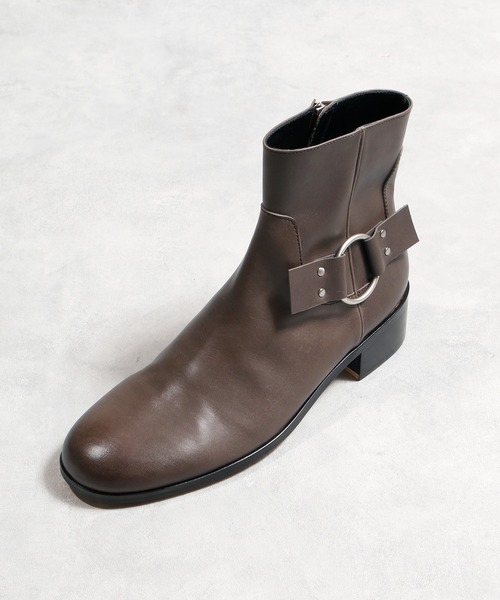 【美品】KOIL×VISARUNO リングブーツ イタリア製 サイドジップ 本革 楽天市場】visaruno ブーツ（メンズ靴｜靴）の通販