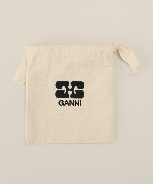 GANNI(ガニー)の「【GANNI/ガニー】Bou Wallet On Strap Metallic A5719(財布・レディース・ガンメタ・FREE)」の15枚目の写真