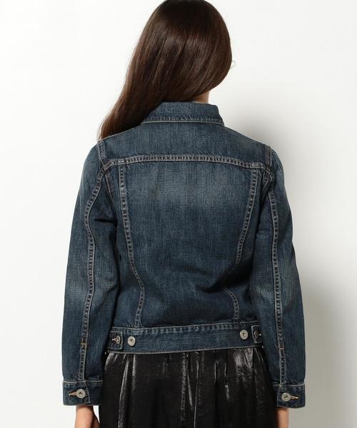 Another Edition（アナザーエディション）の「デニムジャケットセカンド/AEBC DNM JK 2ND（デニムジャケット・レディース・コバルトブルー・MEDIUM/SMALL）」の3枚目の写真