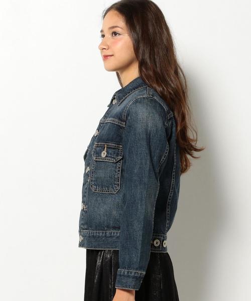 Another Edition（アナザーエディション）の「デニムジャケットセカンド/AEBC DNM JK 2ND（デニムジャケット・レディース・コバルトブルー・MEDIUM/SMALL）」の5枚目の写真