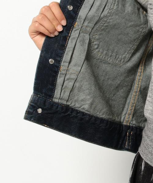 Another Edition（アナザーエディション）の「デニムジャケットセカンド/AEBC DNM JK 2ND（デニムジャケット・レディース・コバルトブルー・MEDIUM/SMALL）」の9枚目の写真