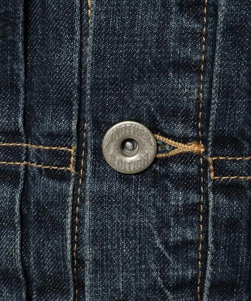 Another Edition（アナザーエディション）の「デニムジャケットセカンド/AEBC DNM JK 2ND（デニムジャケット・レディース・コバルトブルー・MEDIUM/SMALL）」の10枚目の写真
