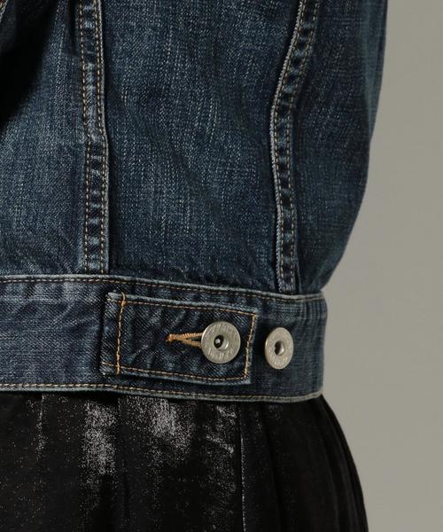 Another Edition（アナザーエディション）の「デニムジャケットセカンド/AEBC DNM JK 2ND（デニムジャケット・レディース・コバルトブルー・MEDIUM/SMALL）」の11枚目の写真