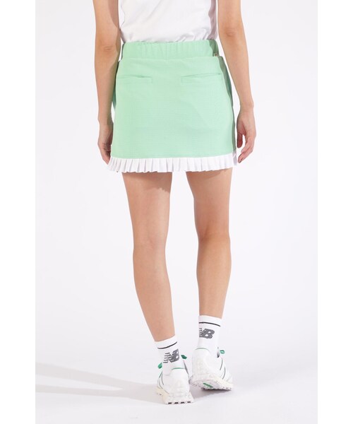 New Balance Golf（ニューバランスゴルフ）の「【new balance golf】マイクロチェック柄 インナーパンツ付き ジャージー スカート (WOMENS WORLD)（スカート・レディース・ピンク/ダークインディゴブルー/その他10・MEDIUM/LARGE/SMALL）」の18枚目の写真