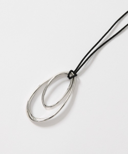 RIVE DROITE（リヴドロワ）の「Wリングコードネックレス（ネックレス・レディース・シルバー/ゴールド・FREE）」の7枚目の写真