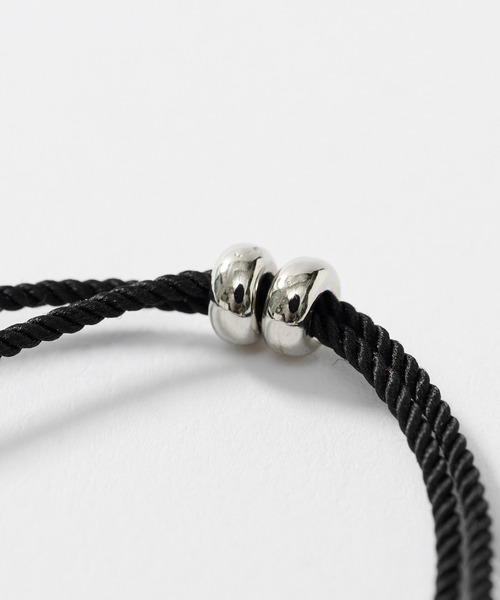 RIVE DROITE（リヴドロワ）の「Wリングコードネックレス（ネックレス・レディース・シルバー/ゴールド・FREE）」の9枚目の写真