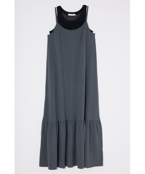 MOUSSY（マウジー）の「タンクトップセットキャミドレス