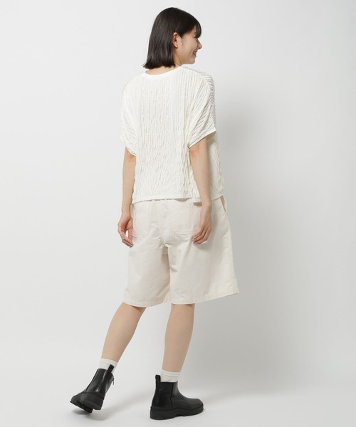 niko and...（ニコアンド）の「COFFEEカラーショートパンツ（その他パンツ・レディース・ブラック/アイボリー/キャメル・FREE）」の7枚目の写真