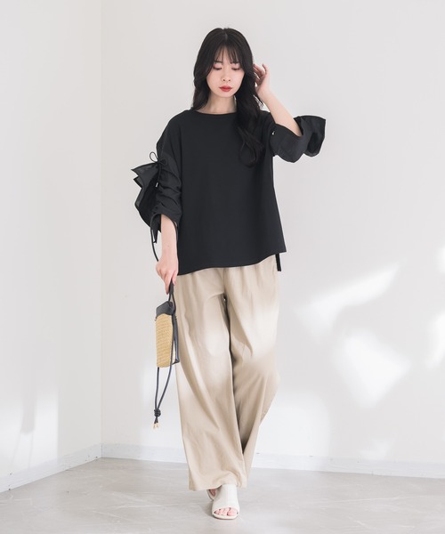 KATHARINE ROSS（キャサリンロス）の「【KATHARINE ROSS】WEB限定 メッシュレザーショルダー（かごバッグ・レディース・ブラック/アイボリー・MEDIUM）」の20枚目の写真