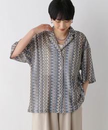 LEPSIM | レーシー柄シャツ　116752(シャツ/ブラウス)