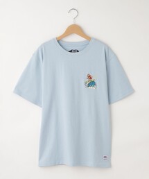 SALTS（ソルツ） サーフベアー刺しゅうTシャツ