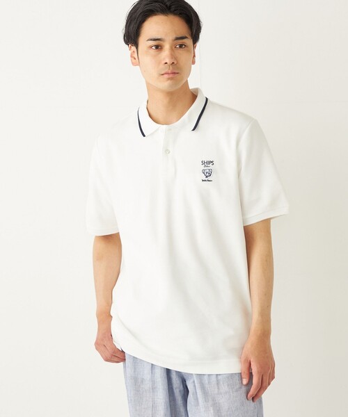 SHIPS Colors:TeddyBear(R) ワンポイント ショートスリーブ ポロ◇（ポロシャツ）｜SHIPS Colors（シップス カラーズ）