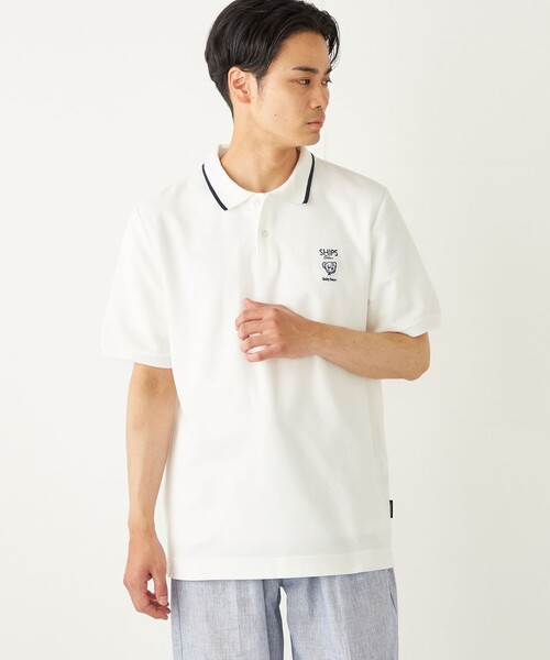 SHIPS Colors:TeddyBear(R) ワンポイント ショートスリーブ ポロ◇（ポロシャツ）｜SHIPS Colors（シップス カラーズ）