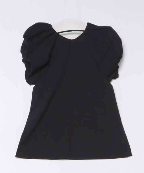 リネンタッチバルーンスリーブトップス（シャツ/ブラウス）｜y/m by Yukie（イムバイユキエ）