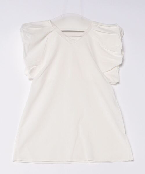リネンタッチバルーンスリーブトップス（シャツ/ブラウス）｜y/m by Yukie（イムバイユキエ）