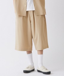 【ZOZO限定】Comfort big shorts / ワイドスラックスショーツ