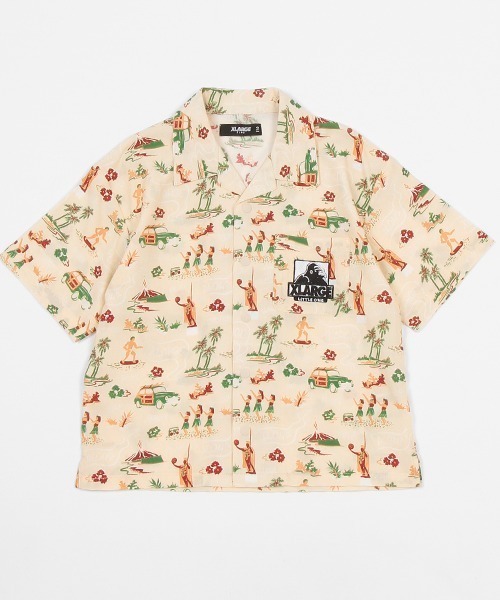 【セール】アロハ柄半袖シャツ(シャツ/ブラウス)|XLARGE KIDS(エクストララージキッズ)