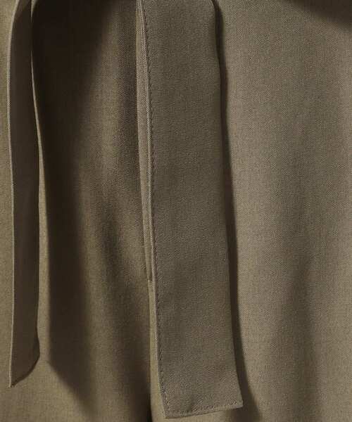 DRESKIP(ドレスキップ)の「◆【セットアップ可/イージーケア】麻調共紐ベルト付 ワイドパンツ(その他パンツ・レディース・サックスブルー/カーキ/ネイビー・03/04/02)」の13枚目の写真