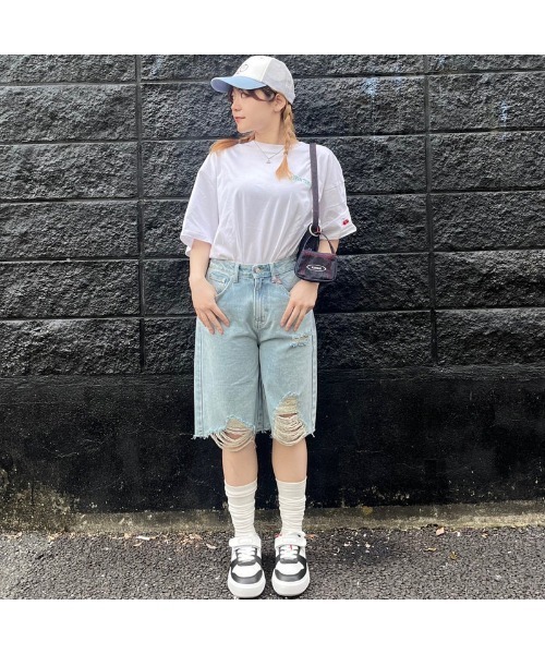 KIRSH(キルシー)の「【東京限定】KIRSH X TOKYO HAND LOGO T-SHIRT ハンドロゴ Tシャツ(Tシャツ/カットソー・レディース・ブラック/グリーン/ホワイト・ONE SIZE)」の8枚目の写真