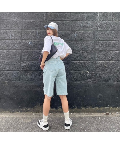 KIRSH(キルシー)の「【東京限定】KIRSH X TOKYO HAND LOGO T-SHIRT ハンドロゴ Tシャツ(Tシャツ/カットソー・レディース・ブラック/グリーン/ホワイト・ONE SIZE)」の13枚目の写真