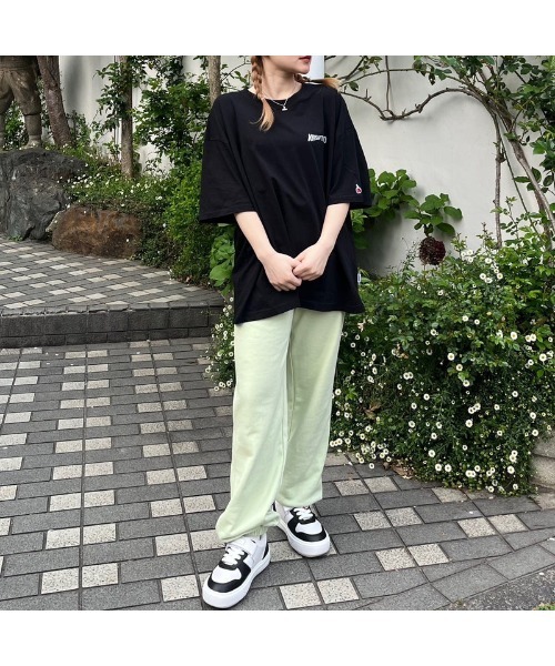 KIRSH(キルシー)の「【東京限定】KIRSH X TOKYO HAND LOGO T-SHIRT ハンドロゴ Tシャツ(Tシャツ/カットソー・レディース・ブラック/グリーン/ホワイト・ONE SIZE)」の21枚目の写真