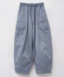 R4235 コットンナイロンのプルオンカーゴパンツ