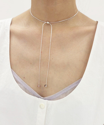 Sisi Joia ブラウンドロップチョーカー Sisi Joia ブラウンドロップチョーカー アクセサリー